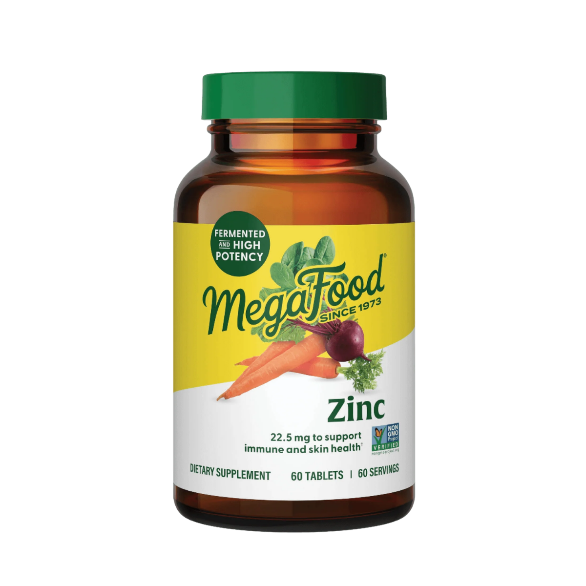 MegaFood Zinc 60 tablets