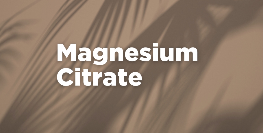 Magnesium citrate